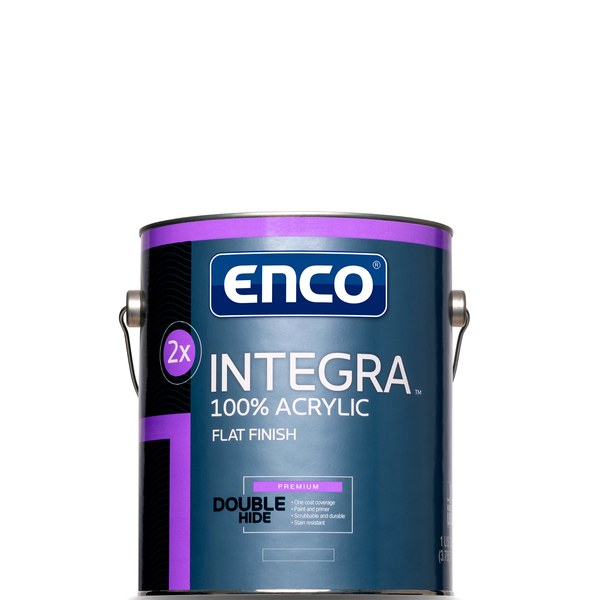 Integra Flat White Pastel 1 gal